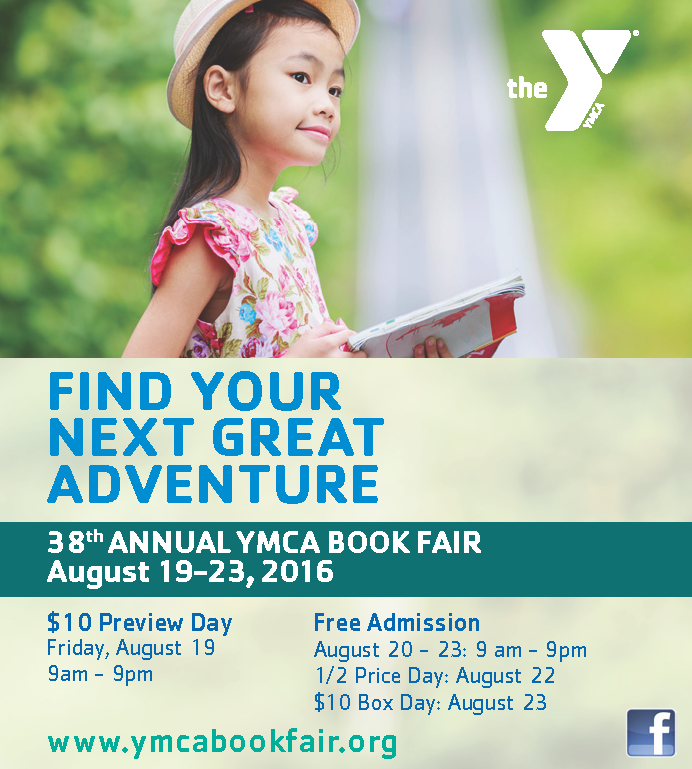 38th Annual YMCA Book Fair August 1923, 2016 Greensfelder Recreation